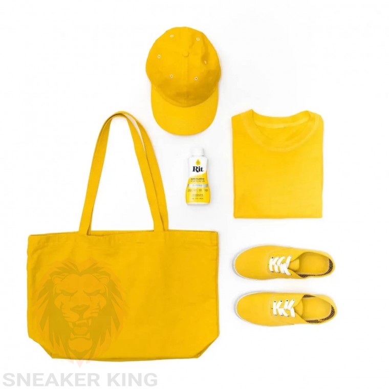 Барвник для натуральних тканин RIT All-Purpose Dye Golden Yellow (золотисто-жовтий), 236 мл